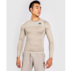Pánské funkční triko / rashguard Venum G-Fit Air - dlouhý rukáv - Sand pískové Velikost: M