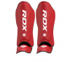 RDX Chrániče holení T1 Black Instep WAKO – červené