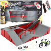 Sada Zakręcony Koszyk rampa + deskorolka + mini bmx
