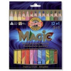 Farebné ceruzky Magic 3408, 12+1 rôznych farieb KOH-I-NOOR 05-0024 8593539248606