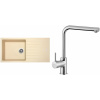 Set Sinks (dřez Perfecto 1000 Sahara 50 + baterie Elka Chrom - lesklý) PE10050ELCL