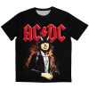 Tričko AC/DC - Angus Highway To Hell Čierna M