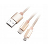 Akasa AK-CBUB42-12GL USB 2.0 typ A na typ C a typ B