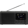 Dynavox DBT200 208053 vreckové rádio, DAB+, FM, Bluetooth, DAB+, čierna; 208053