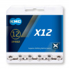 KMC Reťaz MTB KMC X12 SILVER 126ČL - Strieborná