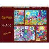 MAGNOLIA Puzzle Nekonečný príbeh, Umelecký svet, Sila žien a Grand Canyon 4x260 dielikov
