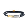 Náramok POLICE Bolt Silver Gold Black