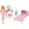Mattel Barbie® Ložnice s panenkou, HPT55