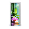 Fototapeta samolepiace Orchidea a bambus 75x205