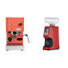 Profitec GO, red + Eureka Atom 60, ferrari red