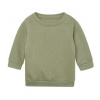 Babybugz Detská mikina cez hlavu BZ64 Soft Olive 12-18 months