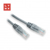 LYNX UTP patch kabel Cat5e, PVC, CCA, 3m, šedý LX-UTP5E-030-GREY
