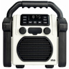 Silva Schneider BR 230 BT offwhite 243023 odolné rádio, FM, USB, Bluetooth, funkce alarmu, s USB nabíječkou, s akumulátorem, voděodolné, bílá
