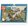 NOTIQUE Stolný Josef Lada s extra veľkým kalendáriom 30 x 21 cm 2025