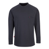 PORTWEST Portwest FR33 FR Antistatický Crew Neck - Navy, S Navy, S