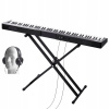 Digitálne piano 88 Klávesová konektivita Bluetooth USB a MIDI so stojanom