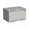 Rozvádzač nástenný SENSA 6U 400mm, dvere plech, RAL 7035, SENSA-6U-64-21-G (83000080L)