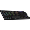 Logitech G PRO X TKL klávesnica Hranie RF Wireless + Bluetooth QWERTY US International Čierna (920-012136)