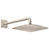 AXOR Citterio C - Hlavová sprcha 270/270 1jet EcoSmart so sprchovým ramenom, kartáčovaný nikel 28791820