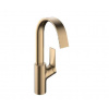 Hansgrohe Vivenis - Umývadlová batéria s výpusťou a otočným výtokom, EcoSmart, kefovaný bronz 75030140