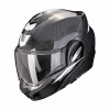 Moto přilba SCORPION EXO-TECH EVO CARBON ROVER černo/bílá - Velikost XL
