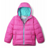 Columbia Pike Lake 2 Hooded Jacket Dievčenská Zimná Bunda Farba: Pink Ice, Veľkosť: L 2050351695
