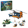 Lego City LEGO® Helikoptéra na prieskum džungle v základnom tábore (60437)
