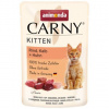 Carny Kitten 85 g hovädzie, teľacie+kuracie, kapsička pre mačiatka