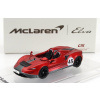 Cm-models Mclaren Elva N 45 Racing 2020 1:64 Červená sivá