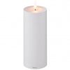 Blomus Stolová lampa NOCA 25 cm, LED, svetlosivá, plast