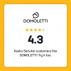 DOMOLETTI Šálek Blue arabský, modrý, 0,250l
