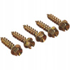 Hroty skrutky do pneumatík Enduro Cross ATV Quad 5/8 Gold Screws zlaté 50 ks