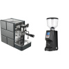 Stone Espresso Pure + Eureka Atom Specialty 65, black