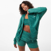 Slazenger ft. Wolfie Cindy Towelling Zip Hoodie Forest Green 6 (34)