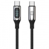 Kábel Forever GSM171012 USB-C/USB-C, 1m, černý