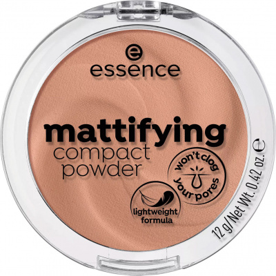 Essence Mattifying Compact Powder púder 2 Soft Beige 12 g