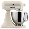 KitchenAid Artisan kuchyňský robot 5KSM125EMH mléčná + Akční set KitchenAid krouhač / kráječ zeleniny 5KSMVSA