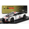 Spark-model Audi R8 Lms Team Audi Sport Sainteloc N 25 Víťaz 24h Spa 2017 Christopher Haase - Jules Gounon - Markus Winkelhock 1:43 Strieborná čierna