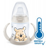 NUK Fľaštička na učenie Disney-Medvedík Pú s kontrolou teploty 150 ml béžová