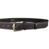 PENNYBELTS Kožený opasek 25-1-CV-60 černý - 110 cm