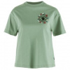 Fjällräven Fjällblomster Logo T-Shirt Women zelená L