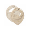Little Dutch Podbradník bandana 2 ks Pure Soft Beige
