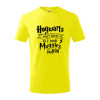 Harry - Hogwarts wasn’t hiring, so I teach Muggles instead - Tričko detské bavlnené - 158 cm/12 rokov ( Citrónová )