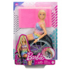 Barbie Fashonistas Bábika na kočíku Kockovaný kostým HJT13