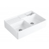 Villeroy & Boch Drezy - Keramický drez 90x63 cm, CeramicPlus, alpská biela 632391R1