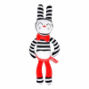 Plyšová hračka v kontrastných farbách králiček - červený Hencz Toys
