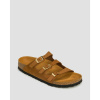 Dámske Hnedé šľapky Birkenstock Florida Fresh Lenb Narrow