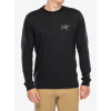 Mikina Arcteryx Kragg SL Cotton LS - black