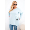 Kesi Dámske tričko Plus Size 25570 Farba: Zelená, Veľkosť: UNI