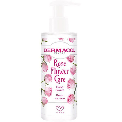 DERMACOL Flower care krém na ruky Ruže 150 ml